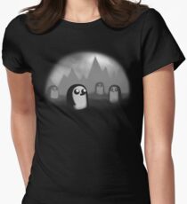 Evil Penguin Women's Fitted T-Shirt