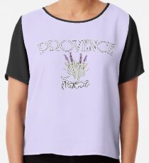 PROVENCE FRANCE with Lavender Chiffon Top