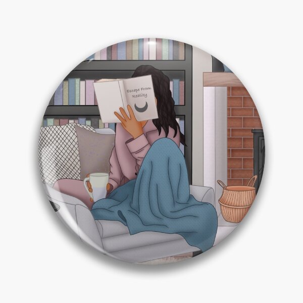 Item preview, A Bookworm's Reading Nook designed and sold by sacredblackmoon.