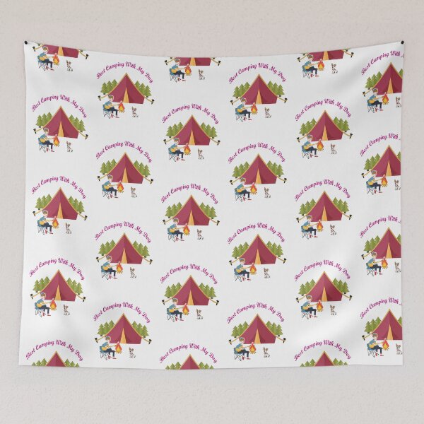 Item preview, Best Camping With My Dog designed and sold by omegaplus.