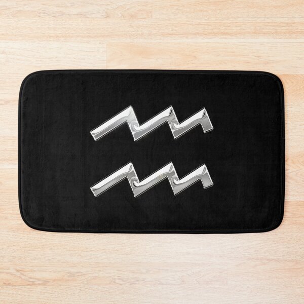 Item preview, Chrome Metallic Aquarius Star Sign  designed and sold by PrettyPage.
