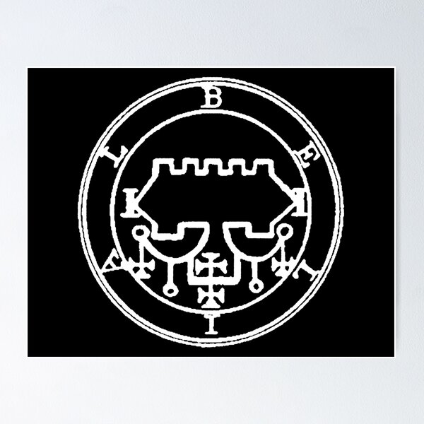 Item preview, Sigil of Belial Talisman Demon Circle designed and sold by signsandsymbols.