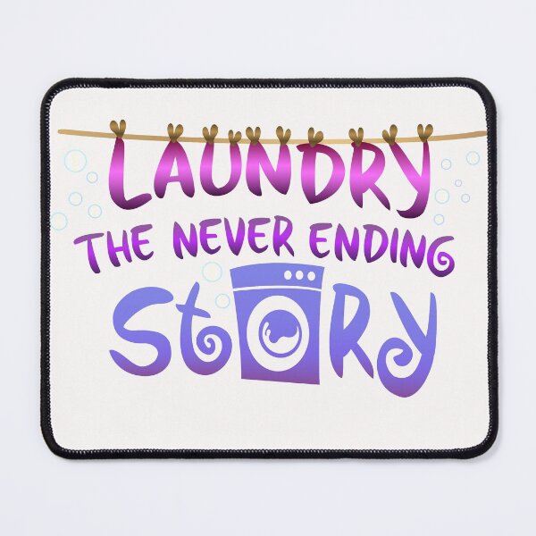 Item preview, Laundry The Never Ending Story designed and sold by Hanna Kovalchuk.