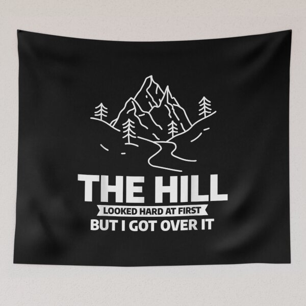Item preview,  Trekking Hiking Quote Adventure Hiker designed and sold by dominique235.
