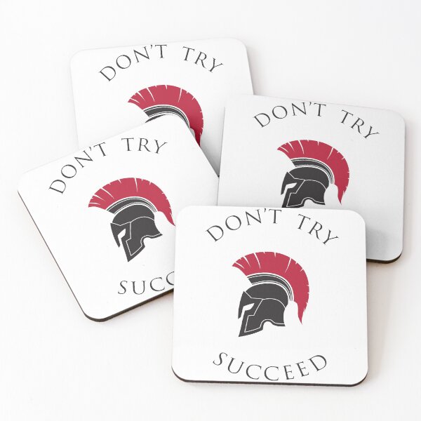 Item preview, Don't Try, Succeed - Light designed and sold by Motiv8-Tees.