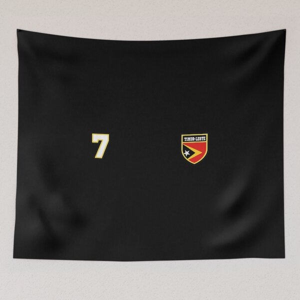 Item preview,  Timor Leste Number Soccer Flag Football Seven Timorese designed and sold by dominique235.