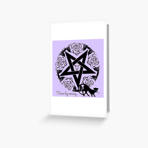 Trans by sorcery Greeting Card