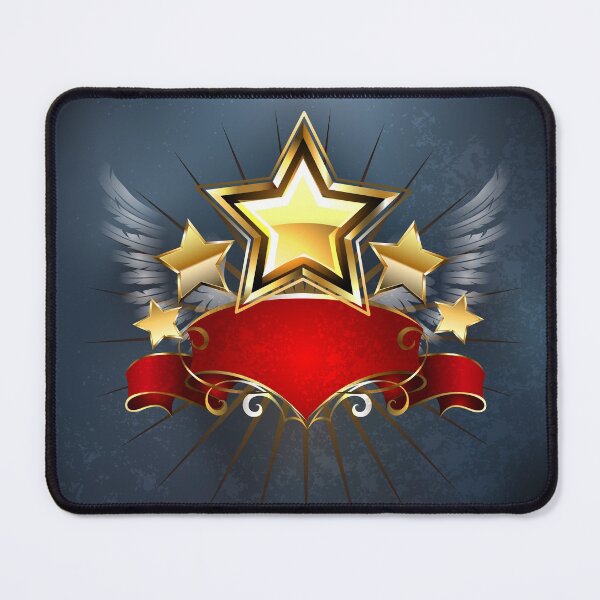 Item preview, Stars with Red Ribbon designed and sold by Blackmoon9.