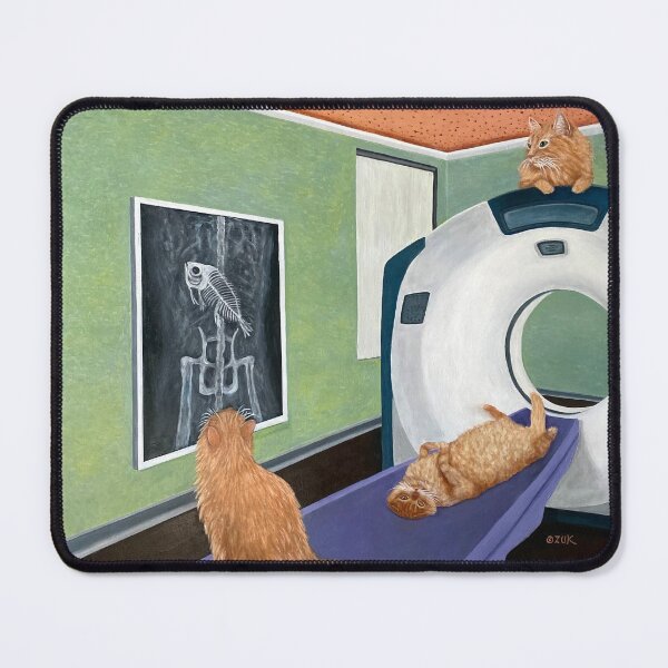 Item preview, CAT Scan. Cat swallowed a big fish. designed and sold by KarenZuk.