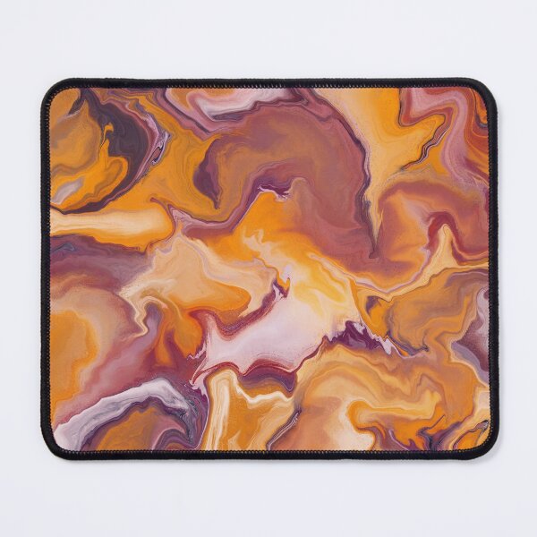 Item preview, Amusing orange marble design designed and sold by Mirandum.
