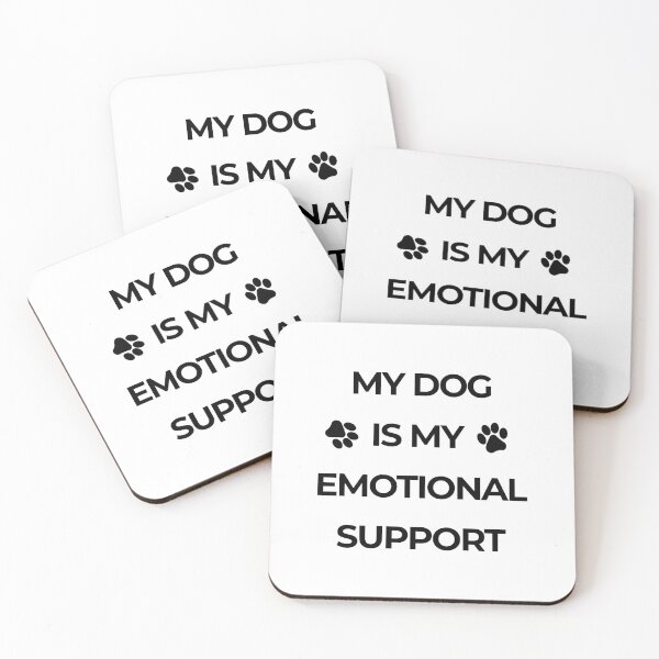 Item preview, My Pup Is My Emotional Support  designed and sold by plumpjose.