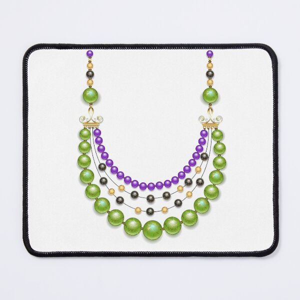 Aperçu de l'œuvre Perles vertes (colliers de Mardi Gras) créée et vendue par Blackmoon9.