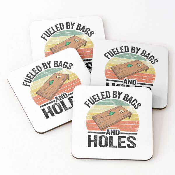 Item preview, Fueled By Bags And Holes Corn Hole Bean Bag Toss Cornhole designed and sold by Stronzi.
