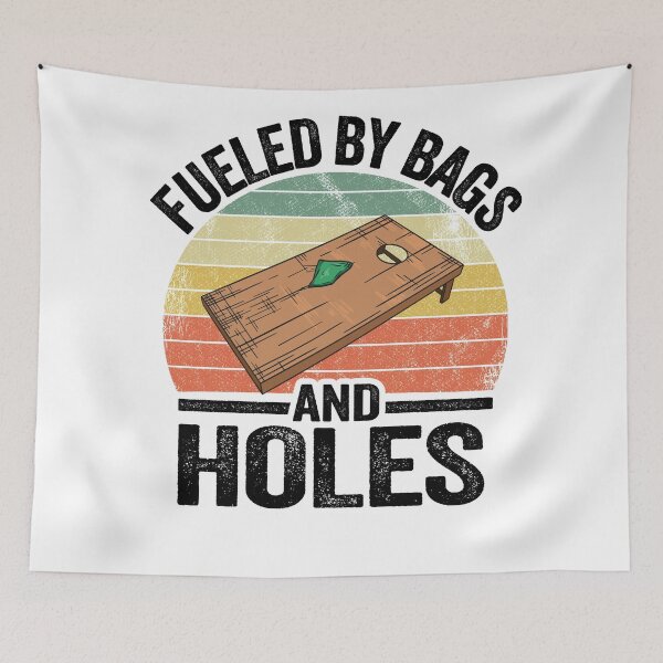 Item preview, Fueled By Bags And Holes Corn Hole Bean Bag Toss Cornhole designed and sold by Stronzi.
