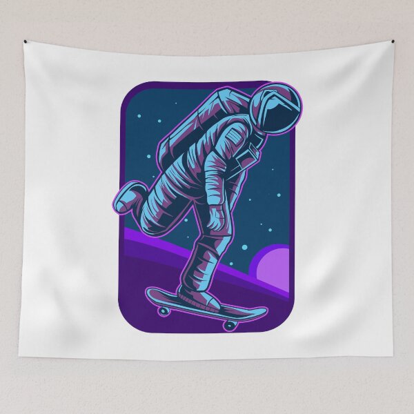 Item preview, Astronaut Skateboarding designed and sold by Vector Scout Lab.