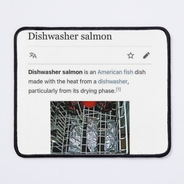 Item preview, Dishwasher Salmon designed and sold by FulcrumShirtz.