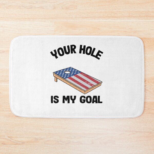 Item preview, Your Hole Is My Goal Corn Hole Board American Flag Cornhole designed and sold by Stronzi.