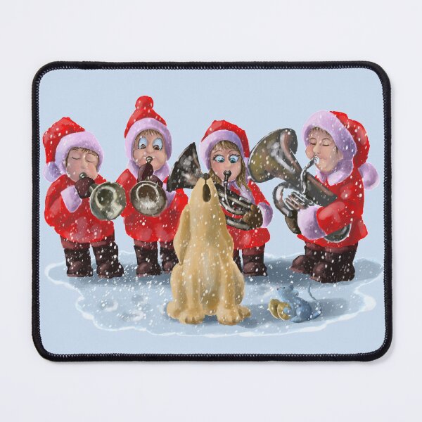 Item preview, Christmas Brass Band designed and sold by TheArtCave.