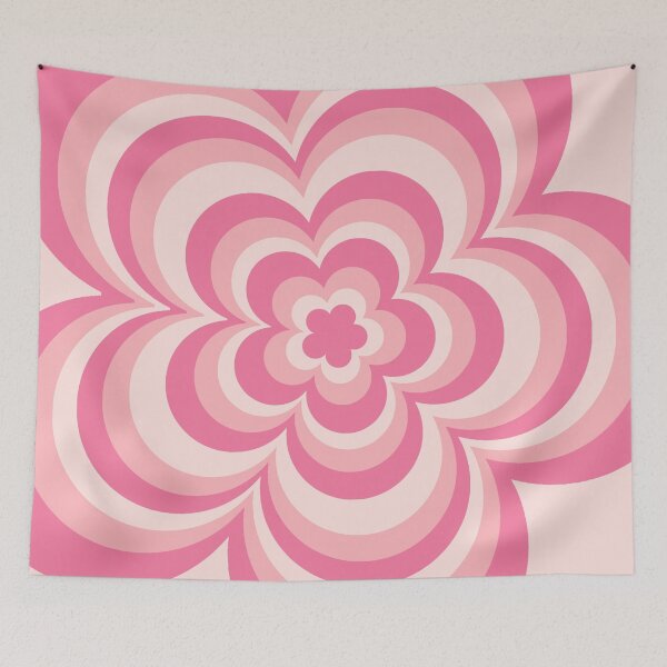Item preview, Groovy Pink Floral designed and sold by DirtyAngelFace Shop.