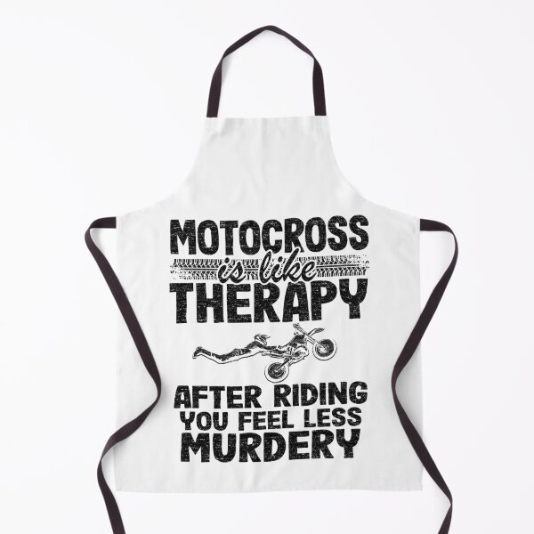 Item preview, Motocross Is Like Therapy After Riding You Feel Less Murdery Funny Motocross designed and sold by Stronzi.