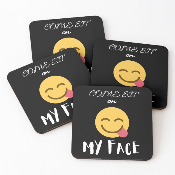 Item preview, Come Sit On My Face - Smiley Face designed and sold by Teepocalypse.