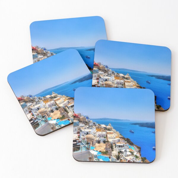 Item preview, Santorini Caldera And Cruise Ships designed and sold by Paul Thompson Photography.