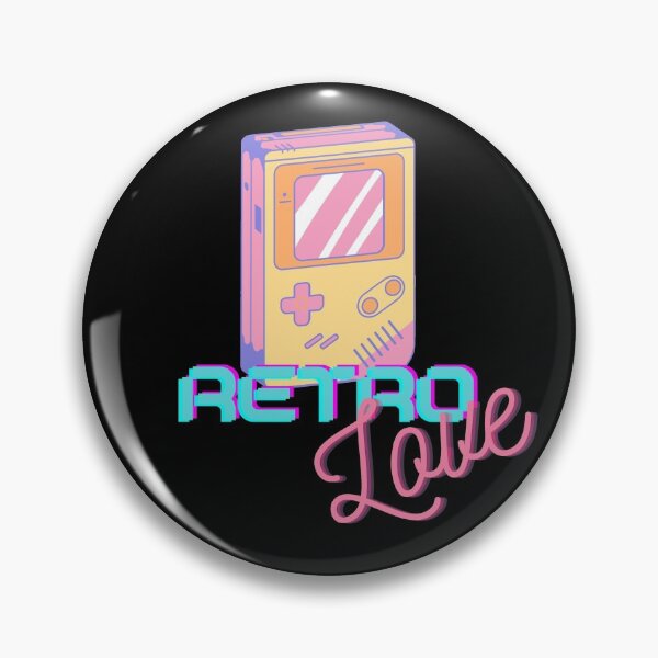 Item preview, Retro Love - Gaming black designed and sold by Tee-Star.