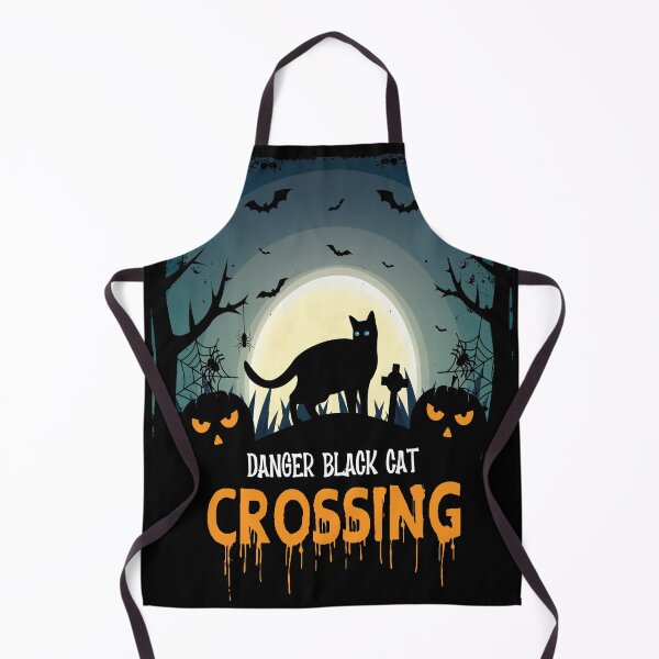 Item preview, Danger Black Cat Crossing designed and sold by AEGMEDIA.