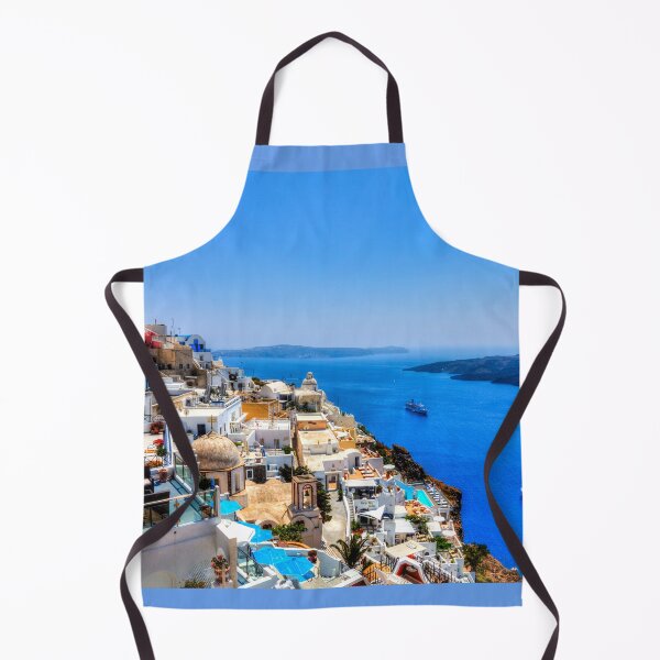 Item preview, Santorini Caldera And Cruise Ships designed and sold by Paul Thompson Photography.