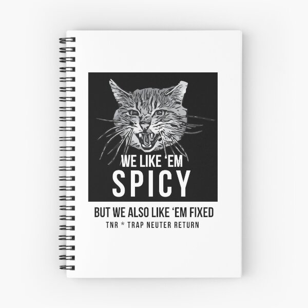 Item preview, We Like 'Em Spicy designed and sold by Closet Full Of Kittens.