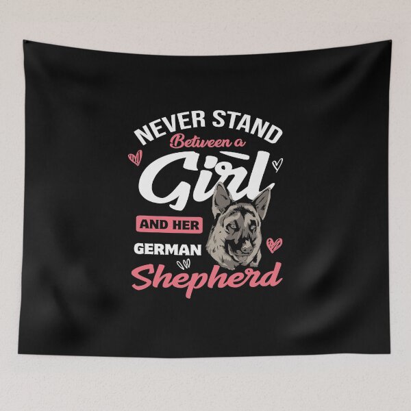 Item preview, Lovely German Shepherd Girls Women Dog Owner Pet Hearts designed and sold by DoSt-997.