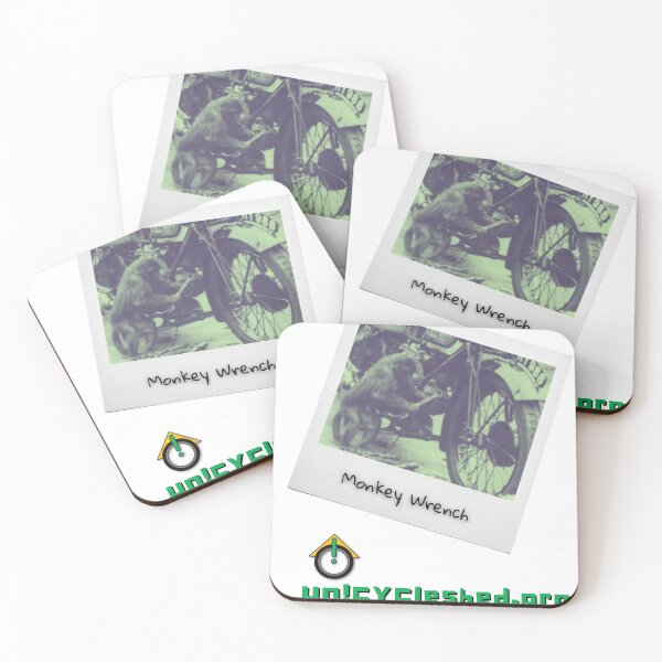 Item preview, monkey wrench designed and sold by UnicycleShed.