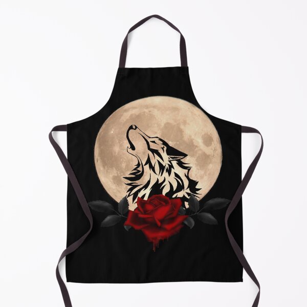 Item preview,  Wolf and bleeding rose designed and sold by LuciaS.
