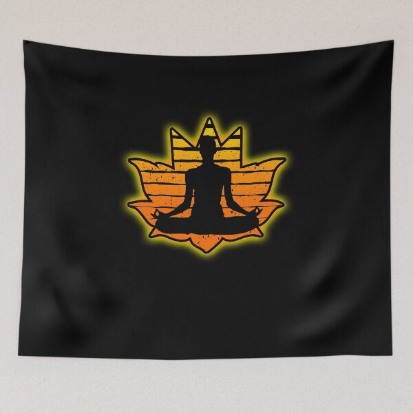 Item preview, Buddhism Seven Chakra Symbols Yoga Meditation Buddhist Hindu designed and sold by DoSt-997.