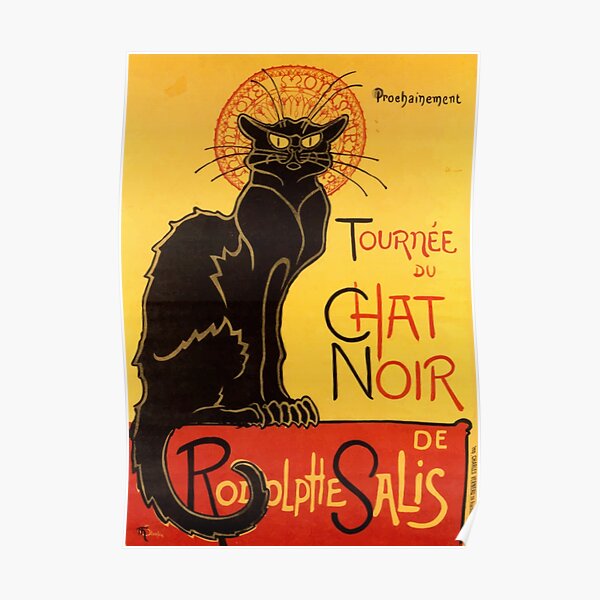 Chat Noir Posters Redbubble