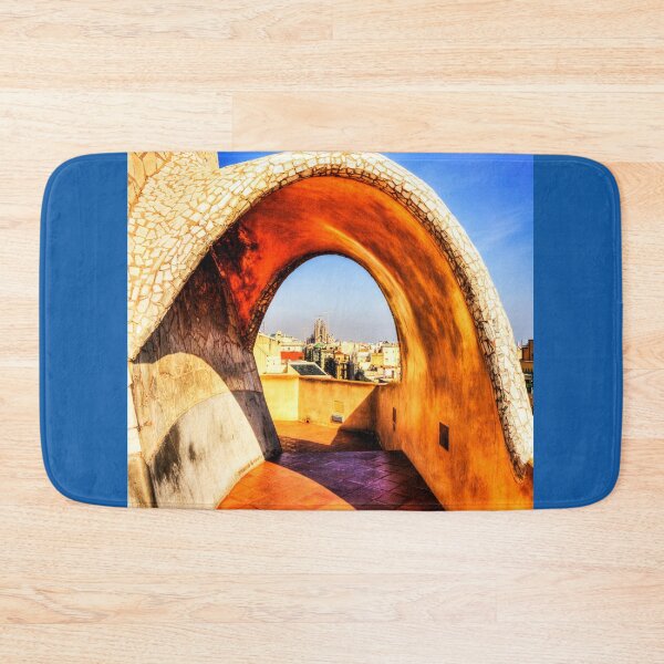 Item preview, Sagrada Familia From La Pedrera designed and sold by Paul Thompson Photography.