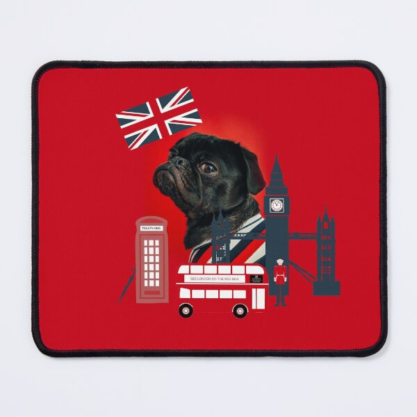 Item preview, Proud London Pug designed and sold by LuciaS.