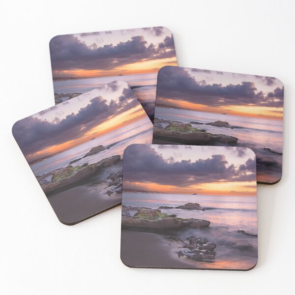 Item preview, Beach and rocks sunset designed and sold by FindYouByZ.