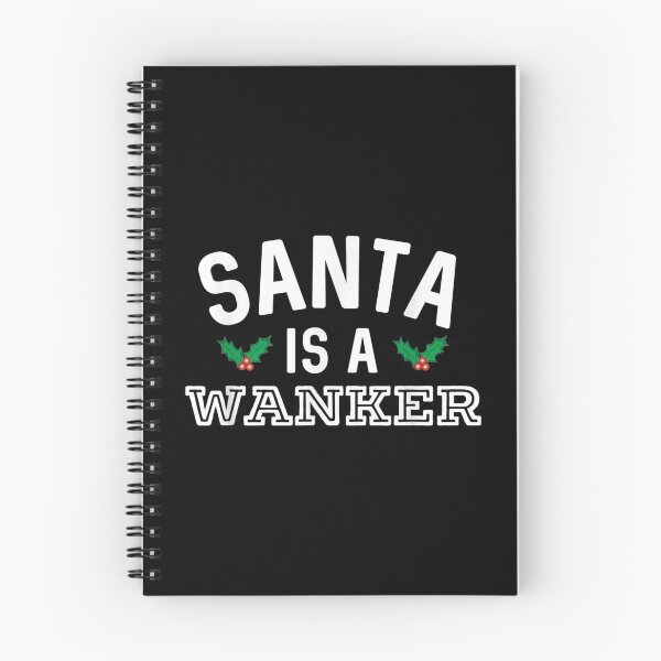 Item preview,  Santa Wanker Funny British Christmas Comedy Insult designed and sold by caral8.