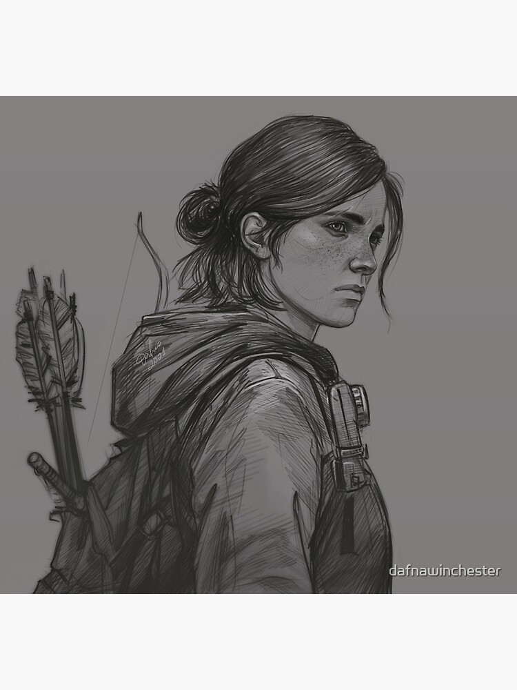 Ellie The Last Of Us Part 2 Vector Art by YnnaChan on DeviantArt