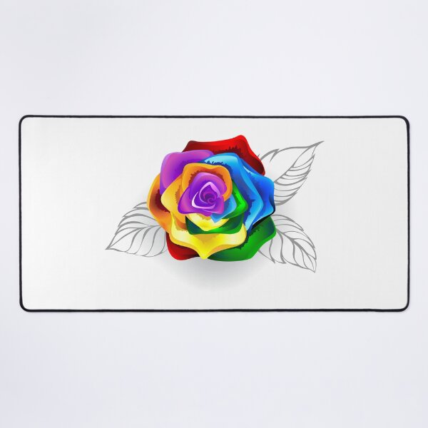 Item preview, Rainbow rose bud ( Rainbow roses ) designed and sold by Blackmoon9.