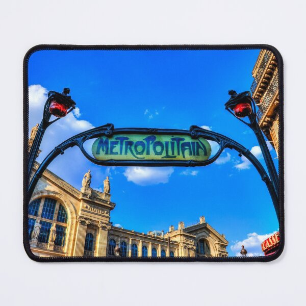 Item preview, Paris Metro Art Nouveau Sign designed and sold by Paul Thompson Photography.