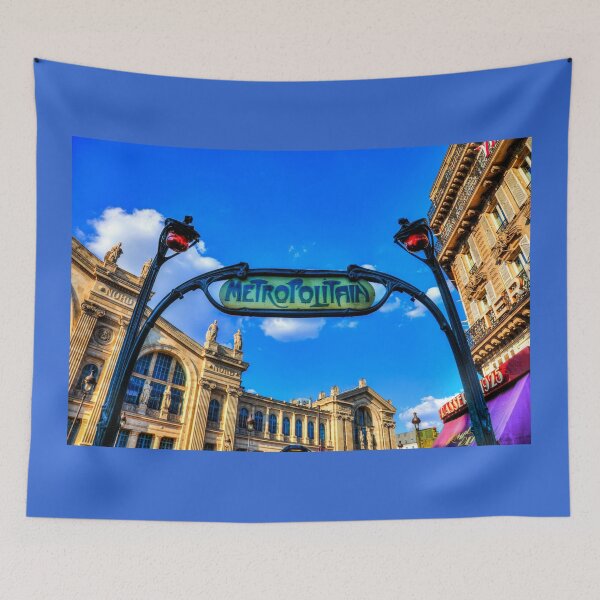 Item preview, Paris Metro Art Nouveau Sign designed and sold by Paul Thompson Photography.