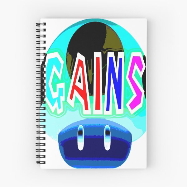 Item preview, gains psychadelic work out shirt designed and sold by earlstevens.