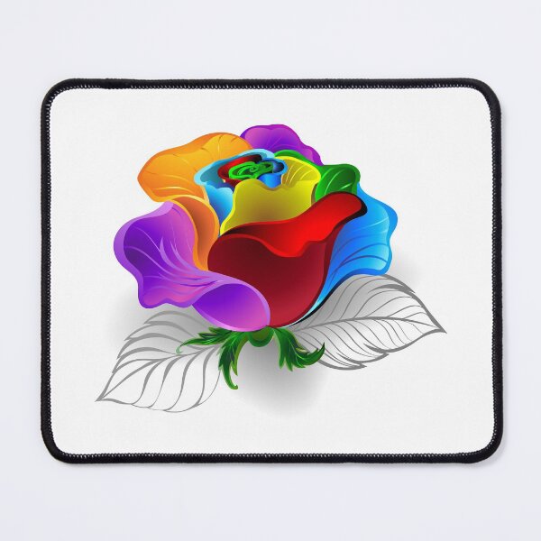 Item preview, Rainbow rose bud ( Rainbow roses ) designed and sold by Blackmoon9.