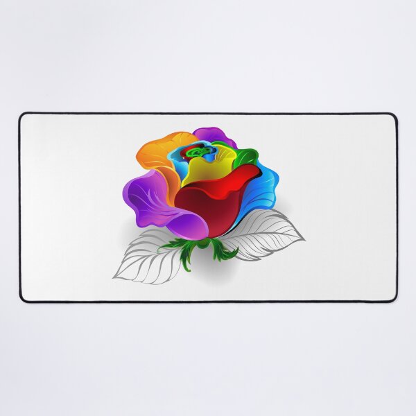 Item preview, Rainbow rose bud ( Rainbow roses ) designed and sold by Blackmoon9.