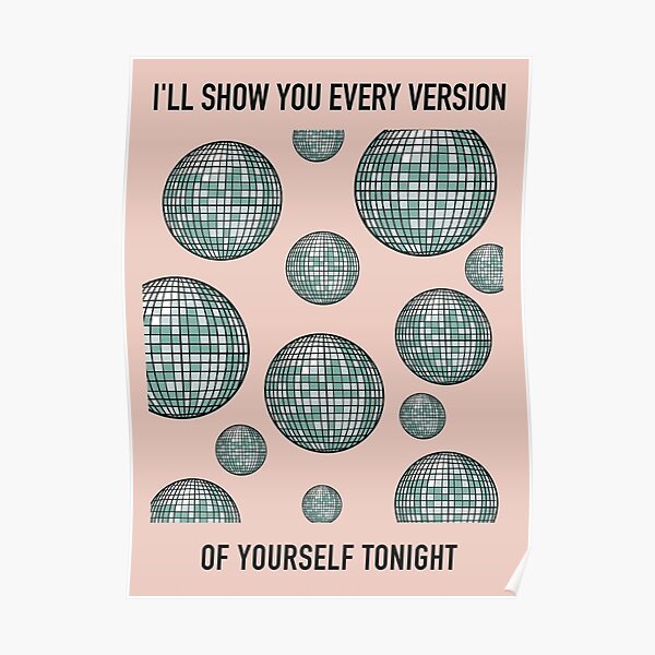 Taylor Swift - Mirrorball Poster
