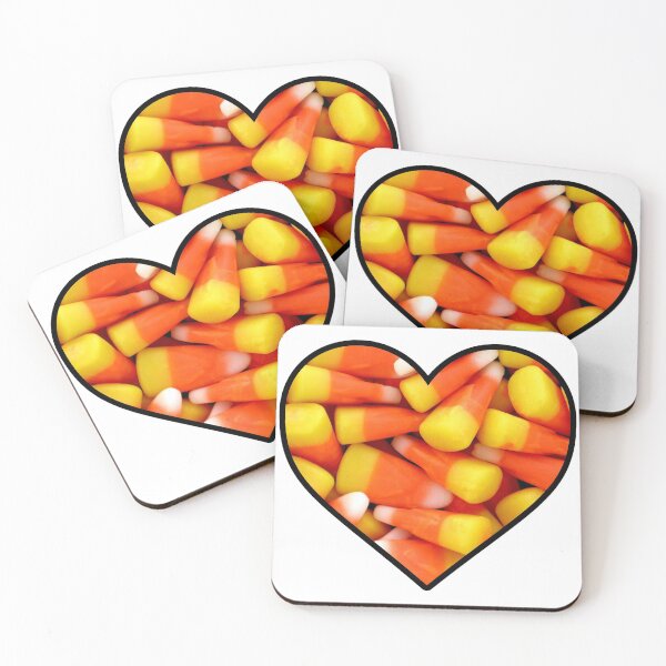 Item preview, Cute Candy Corn Heart for Halloween designed and sold by Squisheded.