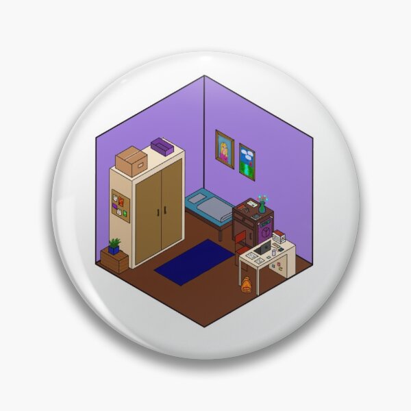 Item preview, Isometric room designed and sold by merelvandegraaf.