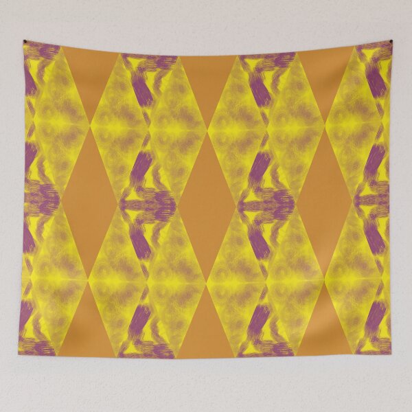 Item preview, Pattern Of Triangles In Yellow designed and sold by Bodino.